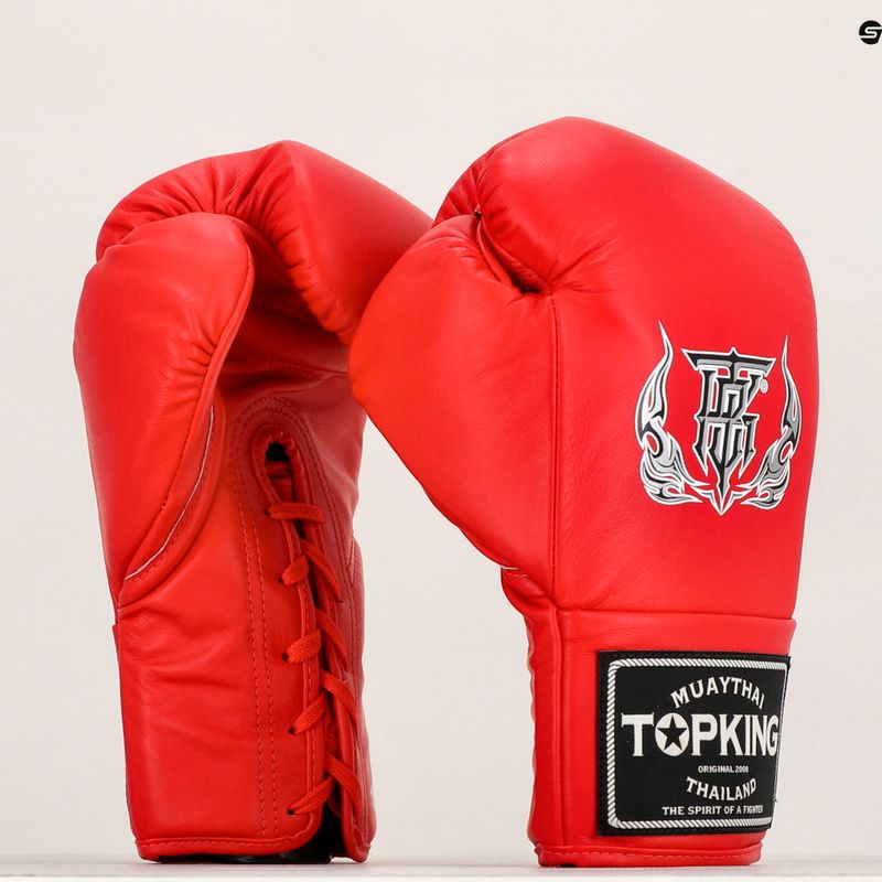 Boxerské rukavice Top King Boxing Competition red 7