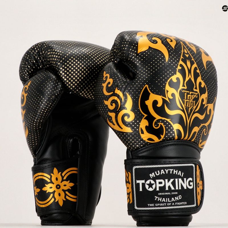 Boxerské rukavice Top King Boxing Kanok black 7