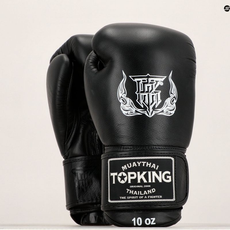 Boxerské rukavice Top King Muay Thai Ultimate black 6