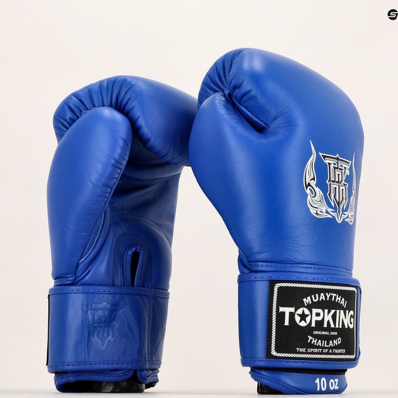Boxerské rukavice Top King Muay Thai Ultimate blue 6