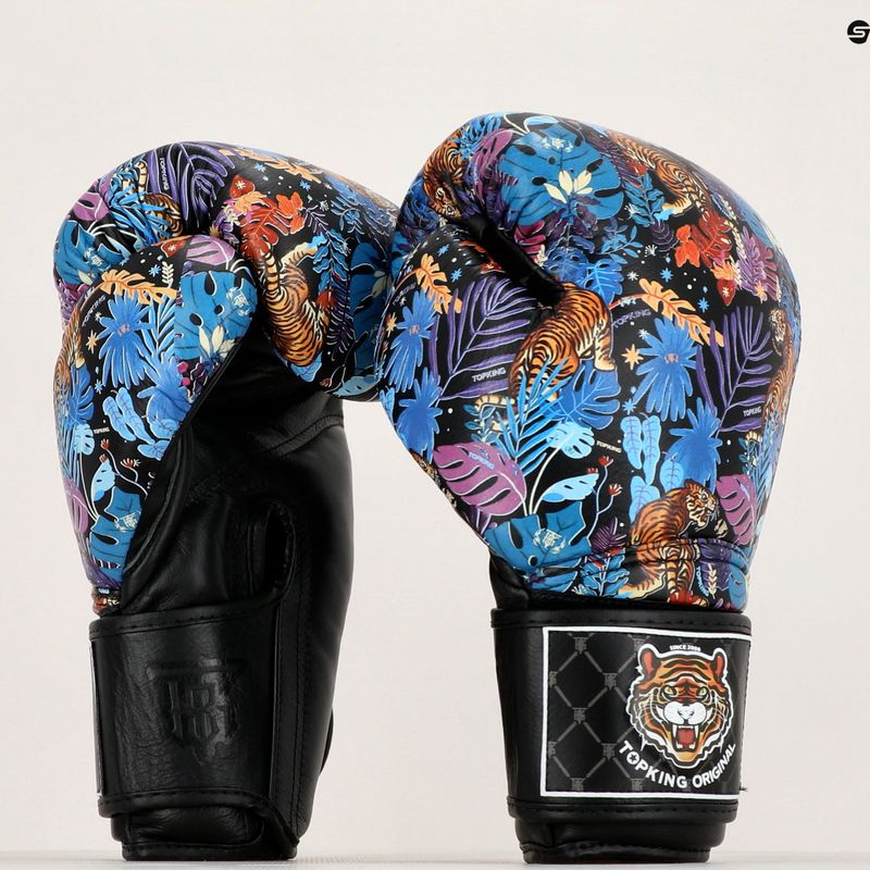 Boxerské rukavice Top King Boxing Wild Tiger black 6