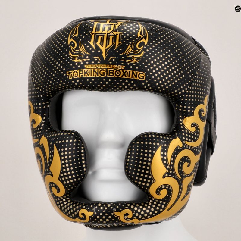 Boxerská prilba Top King Kanok black 8