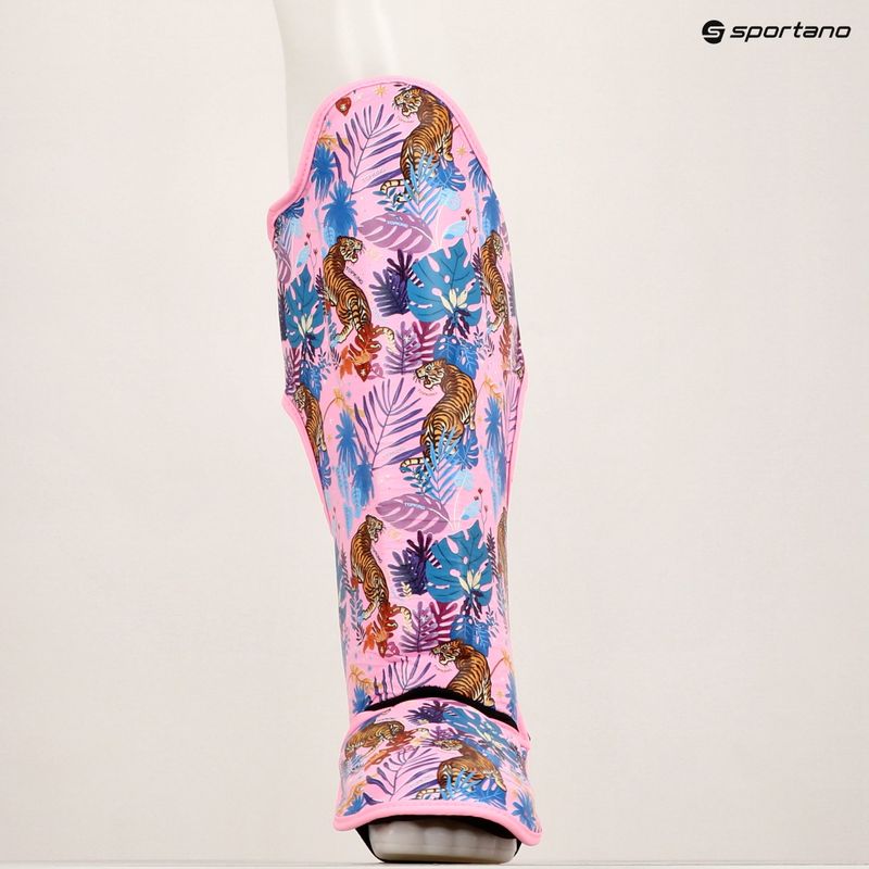 Chrániče holennej kosti a chodidla Top King Wild Tiger King pink 6