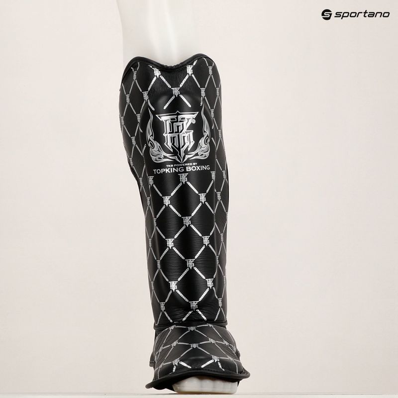 Chrániče holennej kosti a chodidla Top King Chain black/silver 6