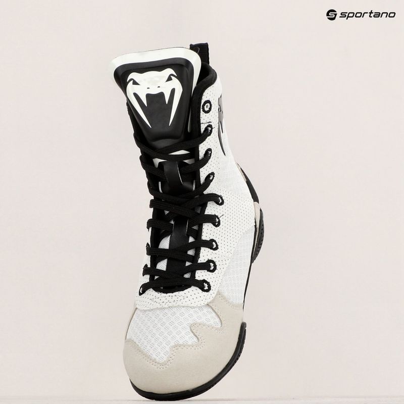 Venum Elite Boxerské Obuv white/black 19