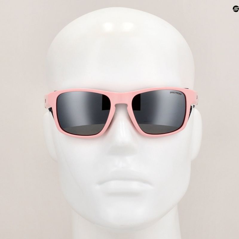Slnečné okuliare Julbo Shield M Spectron 4 lesklé pastelovo ružové/tmavosivé 5