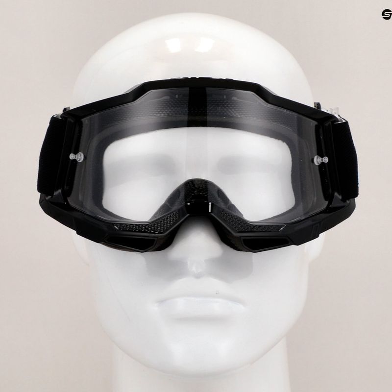 Detské cyklistické okuliare 100% Accuri 2 Junior black/clear 7