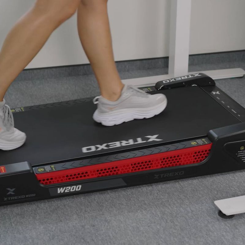 TREXO Walking Pad W200 elektrický bežecký pás čierny 16