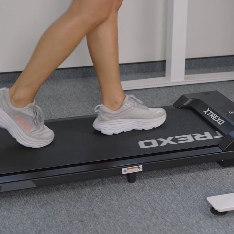 TREXO Walking Pad W100 elektrický bežecký pás čierny 19