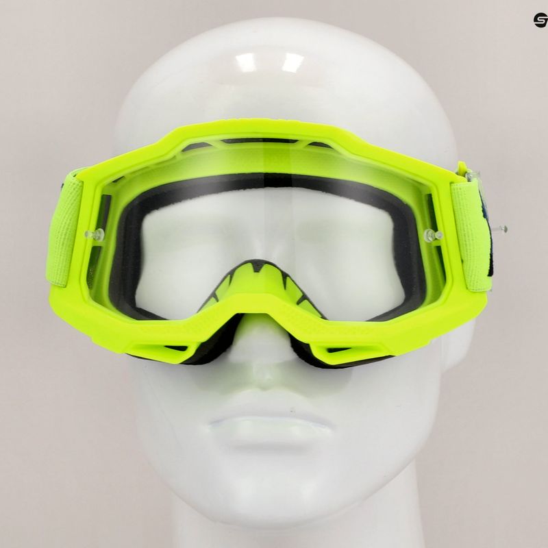 Detské cyklistické okuliare 100% Accuri 2 Junior fluo/yellow/clear 7