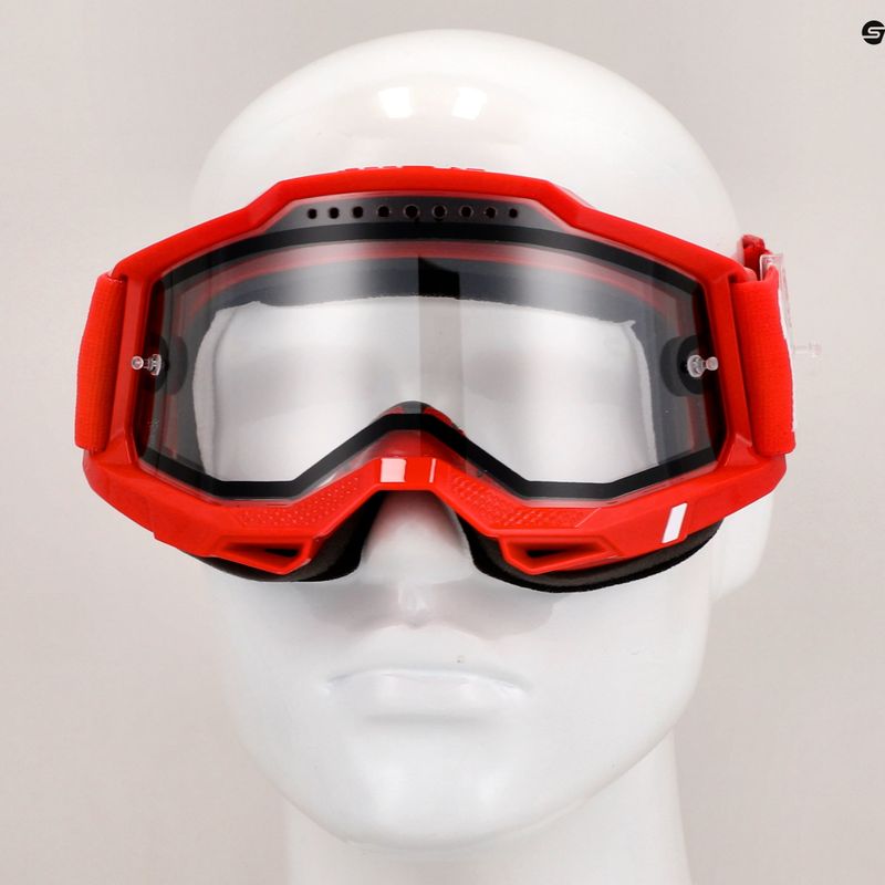 Cyklistické okuliare 100% Accuri 2 Enduro MTB neon/red/clear 7