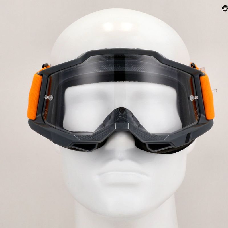 Cyklistické okuliare 100% Accuri 2 50013-00041 orange/clear 7