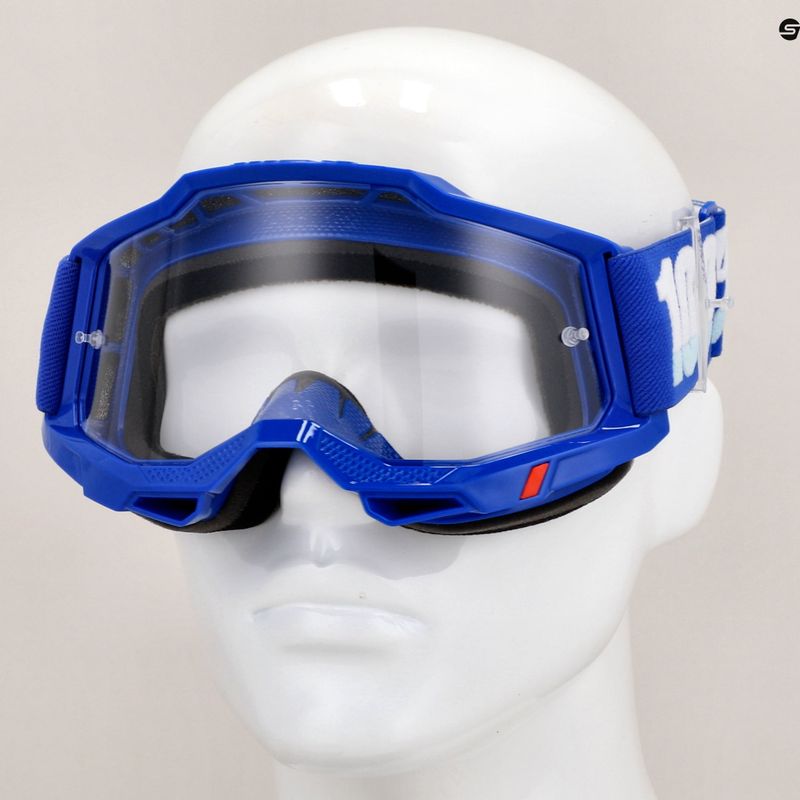 Cyklistické okuliare 100% Accuri 2 50221-101-02 blue/clear 7