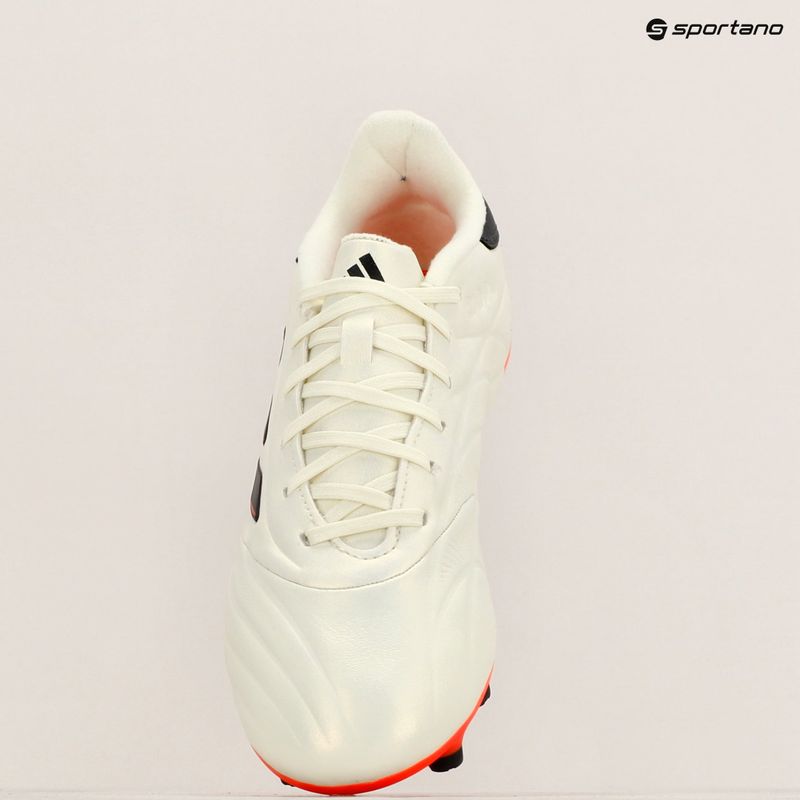 Kopačky adidas Copa Pure II League FG slonová kosť/core black/solar red 14