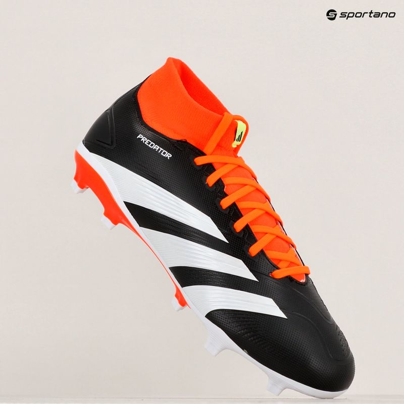 Pánske kopačky adidas Predator 24 League FG core black/cloud white/solar red 9