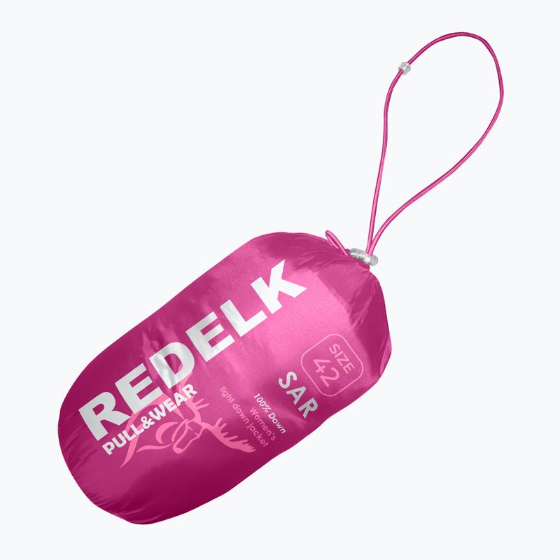 RedElk Sar merengue ružová dámska páperová bunda 3