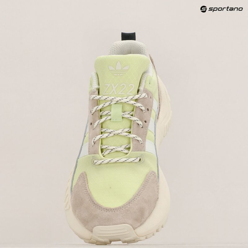 Detská obuv adidas ZX 22 cloud white/cloud white/almost lime 9