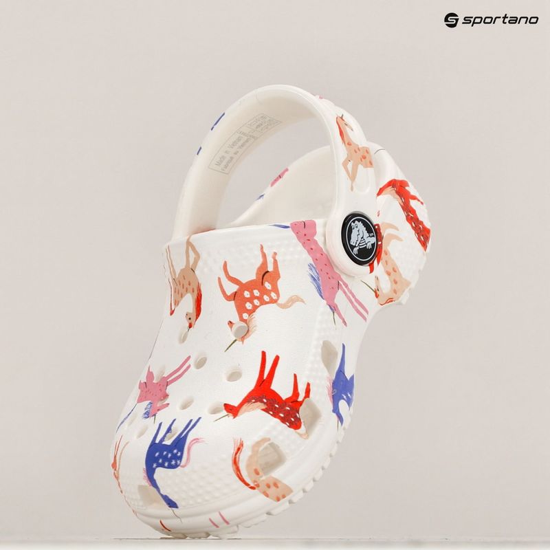 Detské šľapky Crocs Classic Character Print Clog Toddler unicorn 16