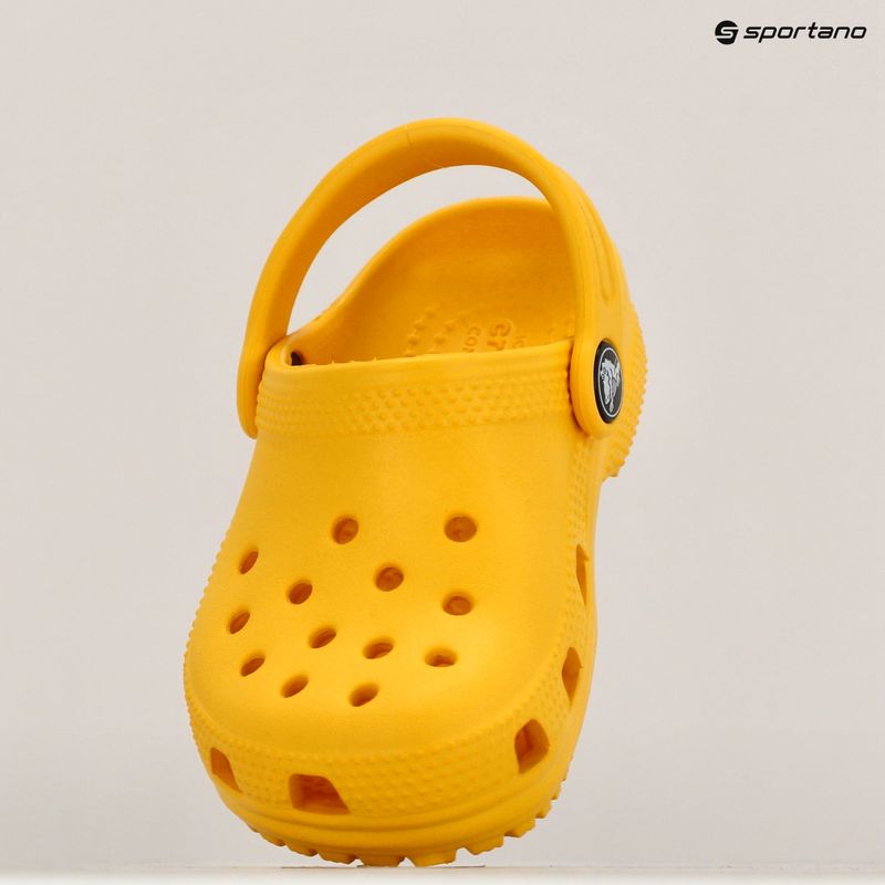 Detské šľapky Crocs Classic Clog Toddler sunflower 10