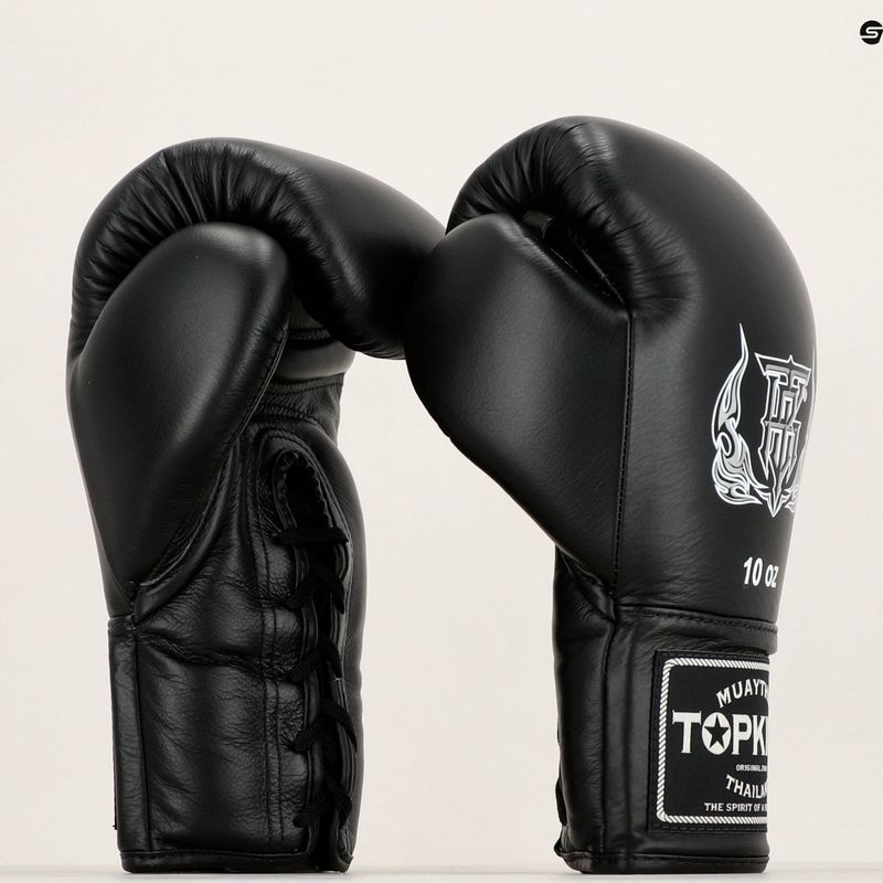 Boxerské rukavice Top King Muay Thai Pro black 7