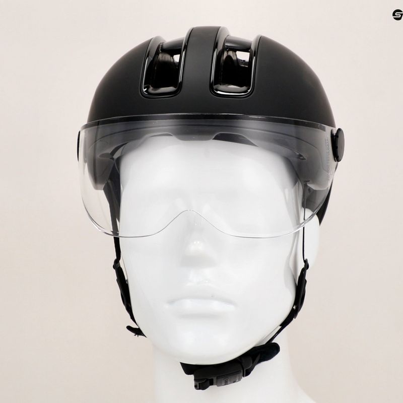 Cyklistická prilba ABUS Hud-y Ace velvet black 11