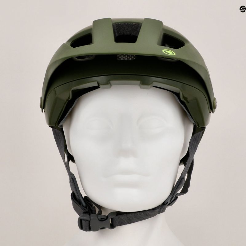Cyklistická prilba Endura Hummvee Plus olivovo zelená 10