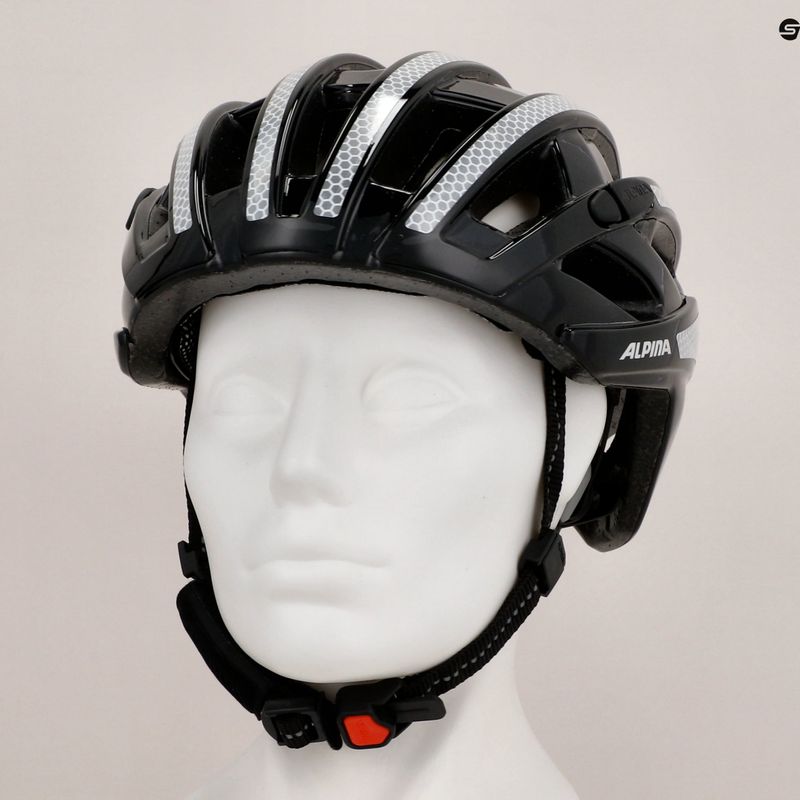 Cyklistická prilba Alpina Ravel Reflective black gloss 9