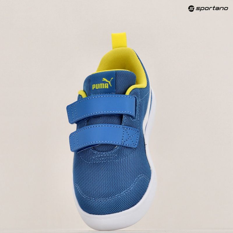 Detská obuv PUMA Courtflex v2 Mesh V PS star sapphire/puma white 9