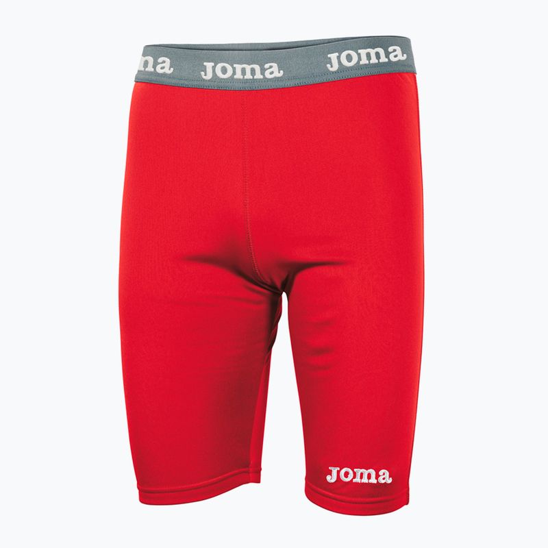 Pánske termo šortky Joma Warm Fleece rojo