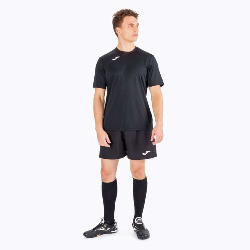 Pánske futbalové tričko Joma Combi black 100052.100 2