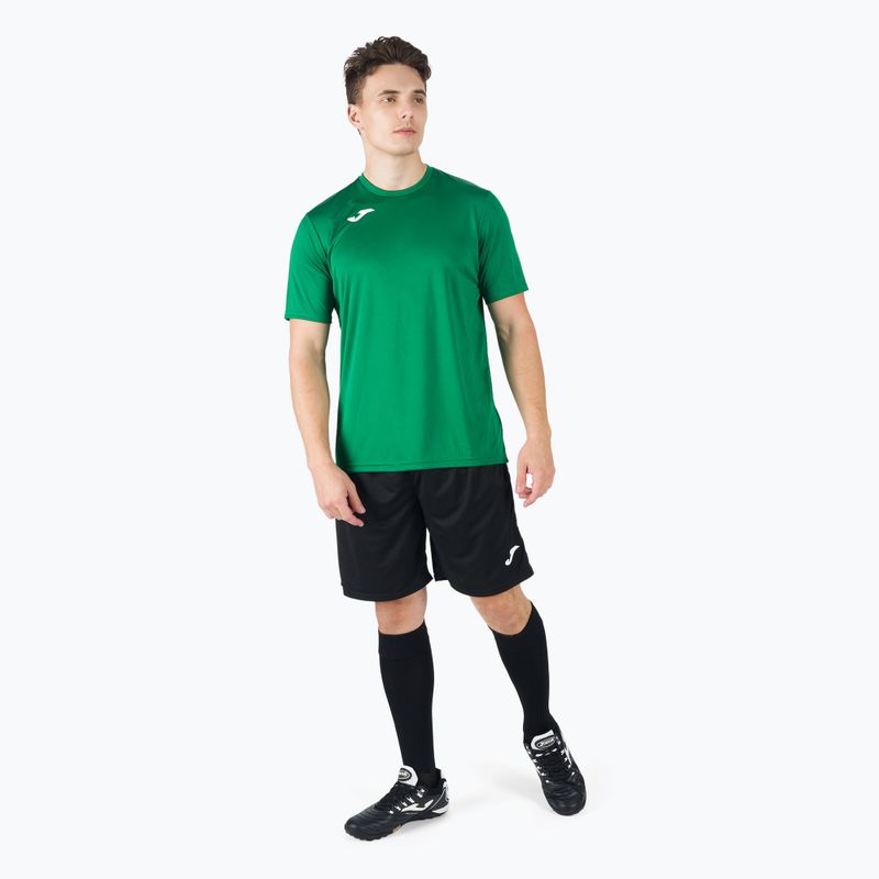 Futbalové tričko Joma Combi SS zelené 152 2