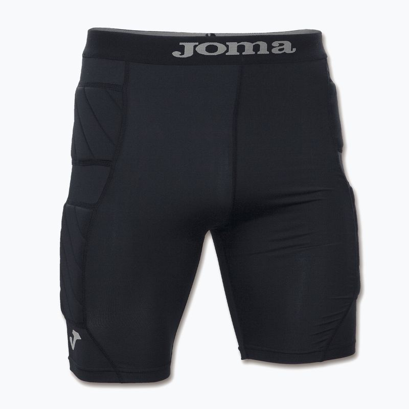 Pánske šortky Joma Goalkeeper Protect black 100010.100