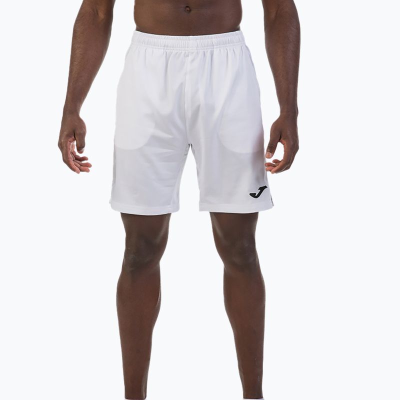 Pánske tenisové šortky Joma Bermuda Master white 1186.2 2