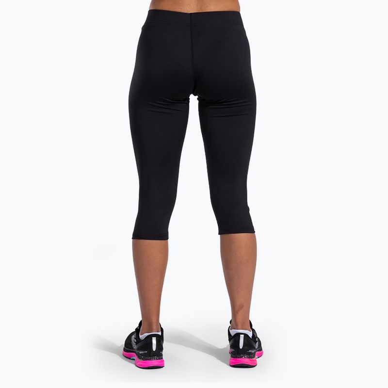 Dámske bežecké legíny Joma Olimpia 3/4 black 3