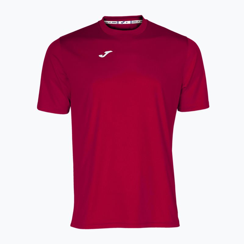 Futbalové tričko Joma Combi SS bordové 152 6