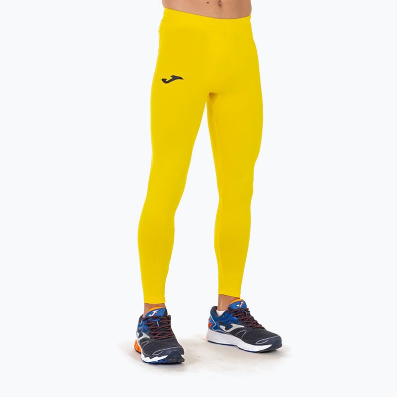 Termoaktívne nohavice Joma Brama Academy Long amarillo 4