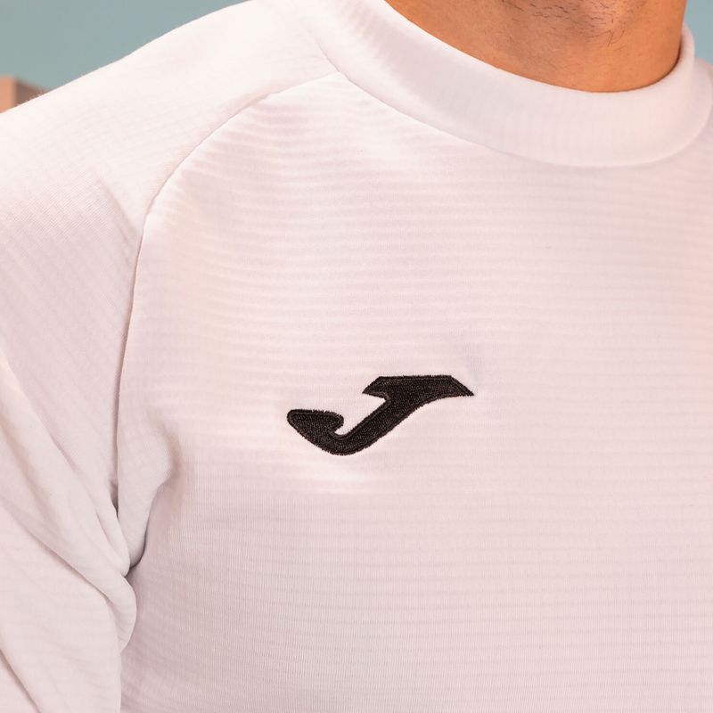 Pánska termoakčná mikina Joma Brama Fleece white 4