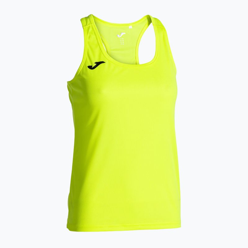 Dámske bežecké tričko Joma Siena II yellow fluor