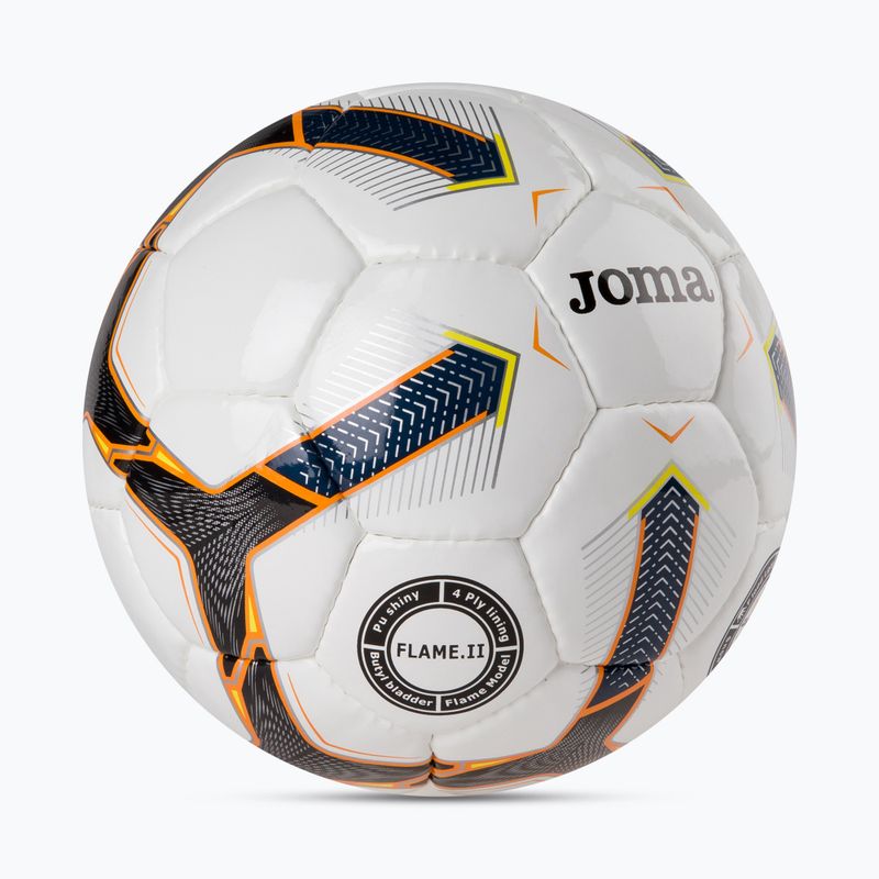 Joma Flame II FIFA PRO futbalová biela 400357.108 veľkosť 5 2