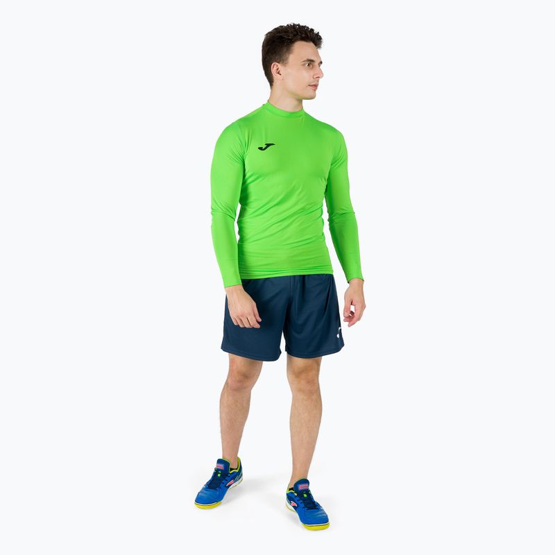 Termoaktívna mikina Joma Brama Academy fluor green 2