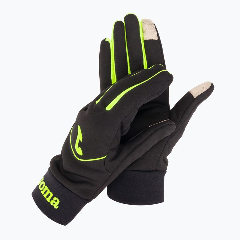 Bežecké rukavice Joma Tactile čierne 4478