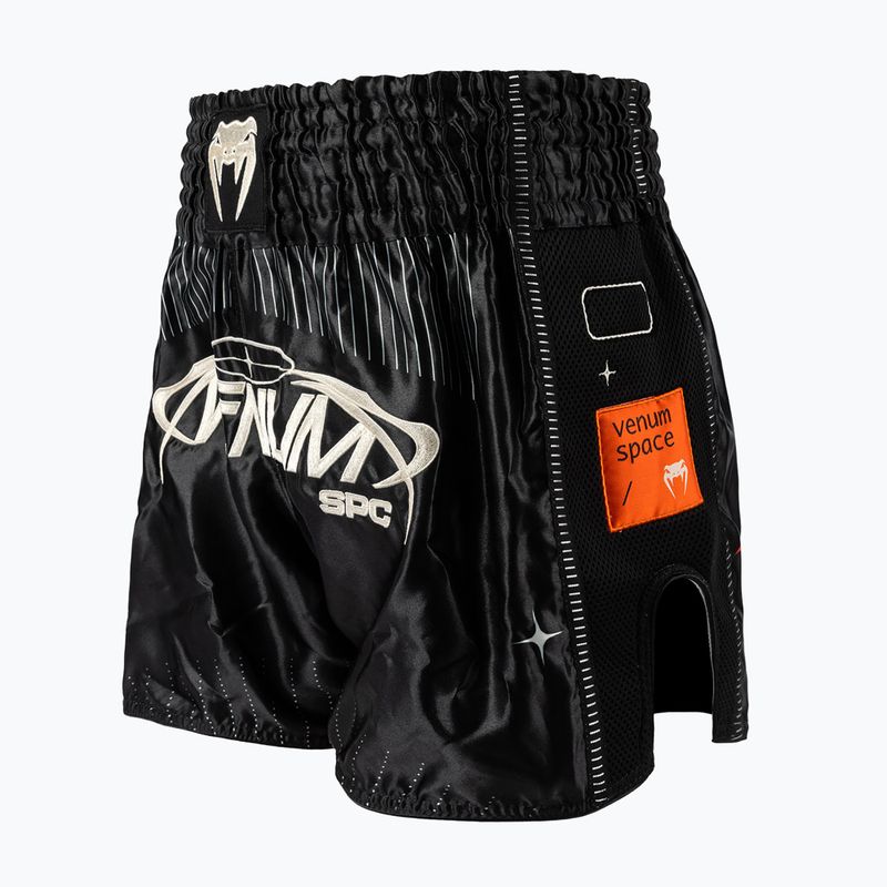 Pánske tréningové šortky Venum Eclipse Muay Thai black/ivory 3