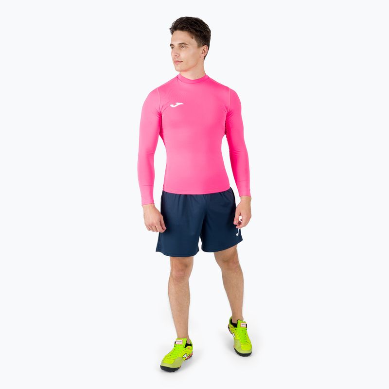Termoaktívna mikina Joma Brama Academy fluor pink 2