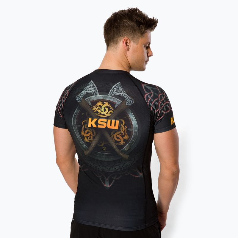 Pánsky chránič KSW Mad Viking Rashguard black 3