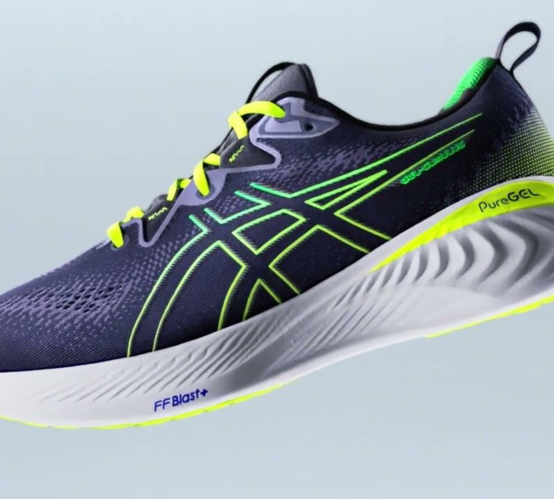 ASICS Gel-Cumulus 25 dámska bežecká obuv soothing sea/glow yellow 19