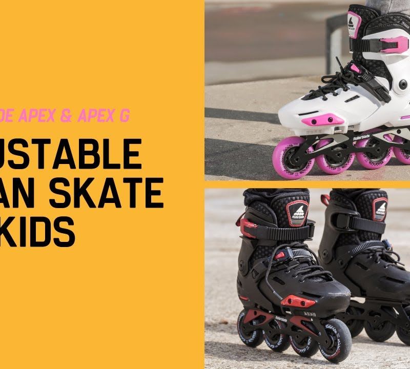 Detské kolieskové korčule Rollerblade Apex 3WD black 07221400 1A1 14