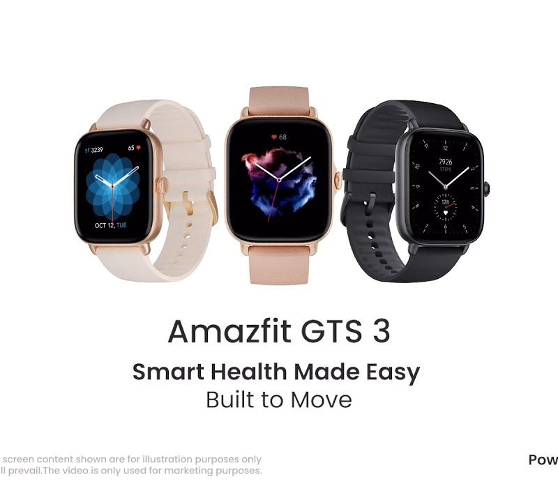 Hodinky Amazfit GTS 3 ružové W2035OV3N 10