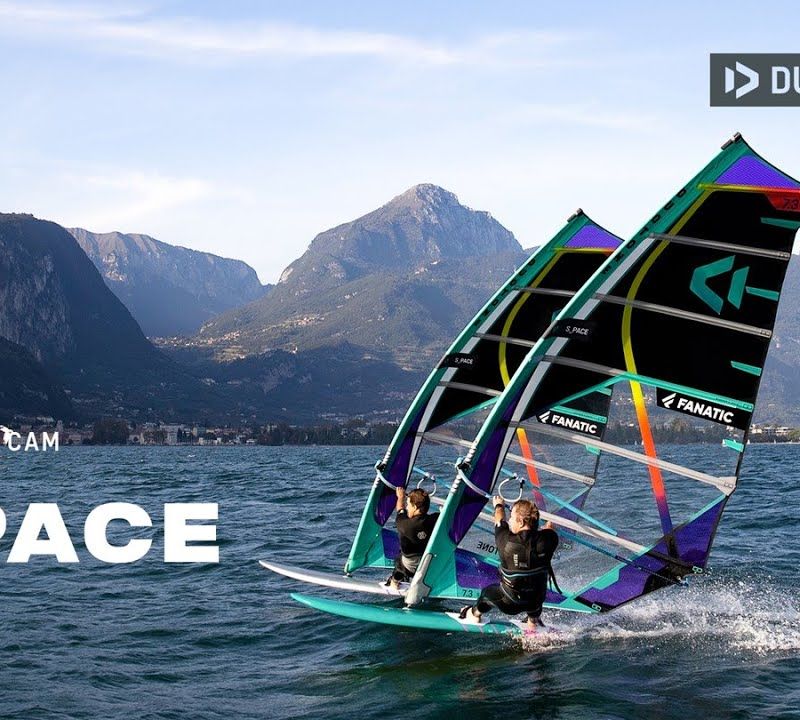 Windsurfingová plachta DUOTONE E_Pace čierno-zelená 14220-1213 3
