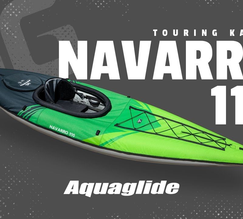 Aquaglide Navarro 110 green 584119108 Nafukovací kajak pre 1 osobu 9