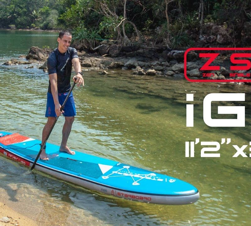 SUP STARBOARD iGO Zen S 11'2" modrý 16